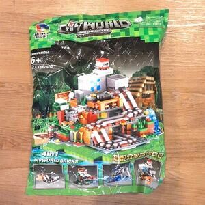 DIY World Xbox One Edition Building Bricks Set TM7432 NEW SEALED Jiqile Bricks